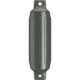 Polyform U.S. G-1 Twin Eye Fender 3.5in x 12.8in - Graphite, G-1-GRAPHITE
