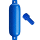 Polyform U.S. G-3 Twin Eye Fender 5.5in x 19in - Blue w/Adapter, G-3-BLUE