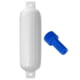 Polyform U.S. G-3 Twin Eye Fender 5.5in x 19in - White w/Adapter, G-3-WHITE