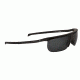 Popticals PopArt Sunglasses, Black Matte Frame, Gray Lens, Polarized, 010030-BMGP