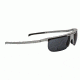 Popticals PopArt Sunglasses, Grey Matte Frame, Gray Lens, Polarized, 010030-GMGP