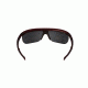 Popticals PopArt Sunglasses, Wine Crystal Matte Frame, Gray Lens, Polarized, 020030-WYGP