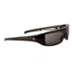 Popticals PopGear Sunglasses, Black Over Crystal Gloss Frame, Gray Lens, Polarized, 040050-BLGP