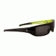 Popticals PopGear Sunglasses, Blk Over Green Crystal Gloss Frame, Gray Lens, Polarized, 040050-GLGP