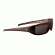 Popticals PopGear Sunglasses, Red/Black Crystal Matte Frame, Gray Lens, Polarized, 030050-REGP