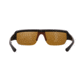 Popticals PopGun Sunglasses, Black Matte Frame, Brown Lens, Polarized, 010010-NMNP
