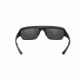 Popticals PopGun Sunglasses, Black Matte Frame, Gray/Blue Mirror Lens, Polarized, 010010-BMUN