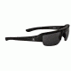 Popticals PopGun Sunglasses, Black Matte Frame, Gray Lens, Polarized, 010010-BMGP