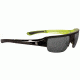 Popticals PopGun Sunglasses, Blk Over Green Crystal Gloss Frame, Gray Lens, Polarized, 040010-GLGP