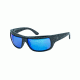 Popticals PopH2O Sunglasses, Black Matte Frame, Gray/Blue Mirror Lens, Polarized, 010070-BMUN