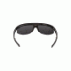 Popticals PopStar Sunglasses, Black Over Crystal Gloss Frame, Gray Lens, Polarized, 040040-BLGP