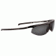 Popticals PopStar Sunglasses, Black Over Crystal Gloss Frame, Gray Lens, Polarized, 040040-BLGP
