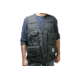PortaBrace Large Video Vest with Rain Hood - Black
