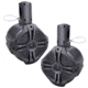 Power Acoustik Marine 6.5in Wake Tower Speaker - Pair, Titanium MWT65T