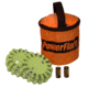 Powerflare PF-200 Softpack,  2 Safety Lights,Amber LED,Orange Bag,2 Batteries, Olive Drab Shell SP2O-A-OD