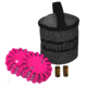 Powerflare PF-200 Softpack,  2 Safety Lights,Amber LED,Black Bag,2 Batteries, Hot Pink Shell SP2BK-A-HP
