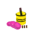 Powerflare PF-200 Softpack,  3 Safety Lights,Infrared LED,Yellow Bag,3 Batteries, Hot Pink Shell SP3Y-I-HP