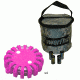 Powerflare PF-200 Softpack,  4 Safety Lights,Infrared LED,ACU Bag,4 Batteries, Hot Pink Shell SP4ACU-I-HP