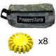 Powerflare PF-200 Softpack,  8 Safety Lights,Amber LED,ACU Bag,8 Batteries, Yellow Shell SP8ACU-A-Y