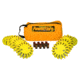 Powerflare PF-200 Softpack,  8 Safety Lights,Amber LED,Orange Bag,8 Batteries, Yellow Shell SP8O-A-Y