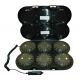 Powerflare Rechargeable PF-200R Safety Light Kit, Pack of 6 Units w/ CR123 Battery, Infrared LED, Olive Drab Shell PF6P-210R-I-OD