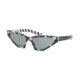 Prada MILLENNIALS PR12VS Sunglasses 4433C2-57 - , Grey Lenses