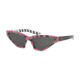 Prada MILLENNIALS PR12VS Sunglasses 4625S0-57 - , Black Lenses