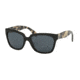 Prada PR07PSA Sunglasses 1AB1A1-56 - Black Frame, Gray Lenses