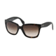 Prada PR07PSA Sunglasses 2AU6S1-56 - Havana Frame, Brown Gradient Lenses