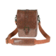 Praktica Heritage Leather Binocular Shoulder Bag, Brown/Tan PRA189