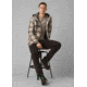 prAna Asgard Hooded Flannel Shirt, Camel, Small, 1964511-200-ST-S