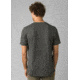 prAna Bear Squeeze Journeyman 2 T-Shirt, Charcoal Heather, Large, 1966821-001-ST-L