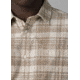 prAna Benton Shirt - Mens, Chalk, L, 1970201-100-ST-L