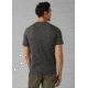 prAna Buck Wild Journeyman 2 T-Shirt, Charcoal Heather, Small, 1966771-001-ST-S