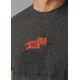 prAna Buck Wild Journeyman 2 T-Shirt, Charcoal Heather, Small, 1966771-001-ST-S