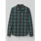 prAna Dolberg Flannel Shirt, Pumpernickel, Small, 1964361-200-ST-S