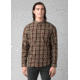 prAna Dolberg Flannel Shirt, Sandbar, Extra Large, 1964361-251-SL-XL