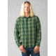 prAna Dolberg Flannel Shirt, Soft Pine, Extra Large, 1964361-301-SL-XL