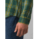 prAna Dolberg Flannel Shirt, Soft Pine, Extra Large, 1964361-301-SL-XL