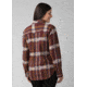prAna Emerick Lined Flannel - Women's, Small, Rhubarb, 1967061-600-S