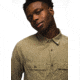 prAna Lost Sol Long Sleeve Shirts - Mens, Peat Heather, S, 1972361-300-SL-S
