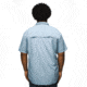 prAna Lost Sol Short Sleeve Shirt Slim Fit - Mens, Chambray Heather, XXL, 1972351-401-SL-XXL