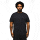 prAna Mission Trails Short Sleeve Tee - Mens, Black Heather, L, 1972681-003-ST-L