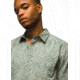prAna Stimmersee Shirt Standard Fit - Mens, Juniper Green Sharkstooth, XL, 1970111-300-ST-XL