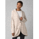 prAna Sevie Cardigan - Women's, Large, Pebble Grey Intarsia, 1967181-021-L