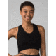 prAna Sopra Seamless Crop Top - Womens, Black, Small, 1970341-001-S