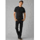prAna Spire Heights T-Shirt, Black, XLarge, 1966681-002-SL-XL