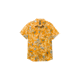 prAna Stimmersee Shirt Standard Fit - Mens, Ochre Star Floral, XXL, 1970111-800-ST-XXL