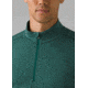 prAna Watchtower 1/2 Zip Shirt - Mens, Deep Pine, L, 1963421-301-L