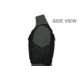Premier Body Armor Eagle Tactical Vest w/ Level IIIA Soft Panels, Black, Small, EAGLE-Black-S